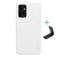 Nillkin Samsung A72 4G NILLKIN SUPER FROSTED műanyag telefonvédő gumírozott, érdes felület + asztali tartó, FEHÉR