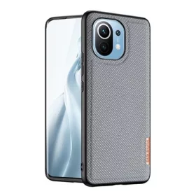   Dux Ducis Xiaomi Mi 11 5G DUX DUCIS FINO szilikon telefonvédő műanyag belső, rombusz, SZÜRKE