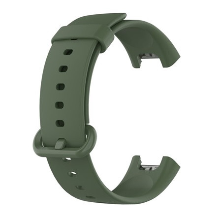 Gigapack Xiaomi Mi Watch Lite Gigapack pótszíj egyedi méret, szilikon, SÖTÉTZÖLD