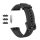 Gigapack Huawei Band 6 Gigapack pótszíj egyedi méret, szilikon, FEKETE