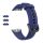 Gigapack Huawei Band 6 Gigapack pótszíj egyedi méret, szilikon, SÖTÉTKÉK
