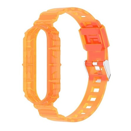 Gigapack Xiaomi Mi Band 5 Gigapack pótszíj egyedi méret, ütésállóság, NARANCS