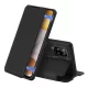 Dux Ducis Samsung A42 5G DUX DUCIS SKIN X tok álló, bőr hatású FLIP, wireless, FEKETE