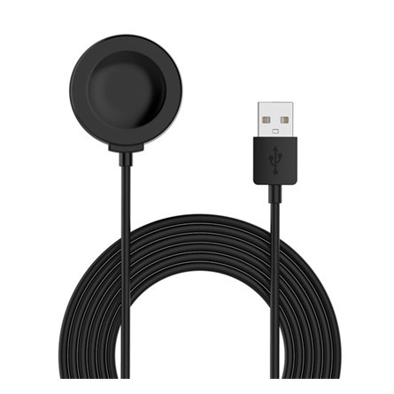 Gigapack Huawei Watch GT 3 Pro 43mm GIGAPACK Töltőkábel USB mágneses, 100cm, FEKETE