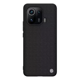   Nillkin Xiaomi Mi 11 Pro 5G NILLKIN TEXTURED szilikon telefonvédő érdes felület, 3D, FEKETE