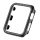 Gigapack Apple Watch Series SE 2 40mm Gigapack Szilikon keret karbon minta FEKETE