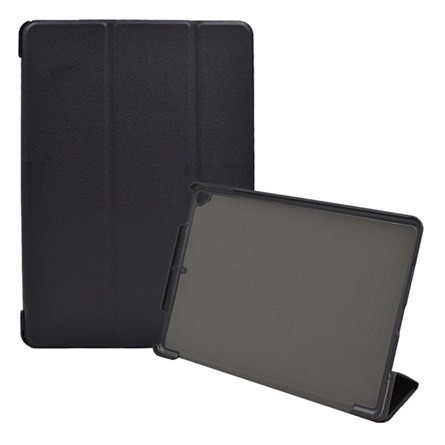 Gigapack IPAD Air 2019 Gigapack Tok álló, bőr hatású aktív FLIP, asztali tartó, FEKETE