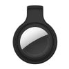 Gigapack iPhone 15 Pro Max Gigapack Szilikon tok övre csiptethető FEKETE Apple AirTag