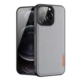   Dux Ducis iPhone 13 Pro DUX DUCIS FINO szilikon telefonvédő műanyag belső, rombusz, SZÜRKE