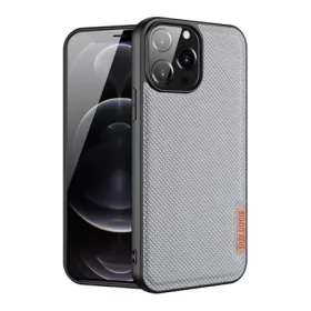   Dux Ducis iPhone 13 Pro Max DUX DUCIS FINO szilikon telefonvédő műanyag belső, rombusz, SZÜRKE