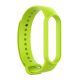 Gigapack Xiaomi Mi Band 6 NFC GIGAPACK pótszíj egyedi méret, szilikon, LIMEZÖLD