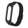 Gigapack Xiaomi Mi Band 6 Gigapack pótszíj egyedi méret, textil, FEKETE