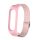 Gigapack Xiaomi Mi Band 6 Gigapack pótszíj egyedi méret, textil, RÓZSASZÍN