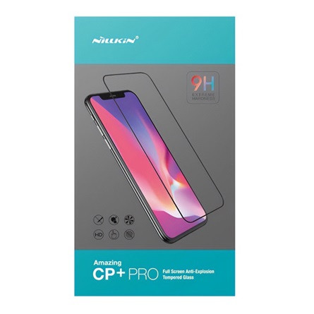 Nillkin iPhone 14 NILLKIN CP+ PRO képernyővédő üveg 2.5D, 9H, FEKETE