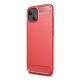 Gigapack iPhone 13 mini Gigapack szilikon telefonvédő ütésállóság, karbon minta, PIROS
