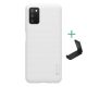Nillkin Samsung A03s NILLKIN SUPER FROSTED műanyag telefonvédő gumírozott, érdes felület + asztali tartó, FEHÉR