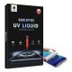 Mocolo Huawei Nova 9 MOCOLO UV LIQUID képernyővédő üveg 3D, 9H + UV lámpa, ÁTLÁTSZÓ
