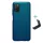 Nillkin Samsung A03s NILLKIN SUPER FROSTED műanyag telefonvédő gumírozott, érdes felület + asztali tartó, SÖTÉTKÉK