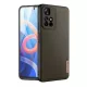 Dux Ducis Xiaomi Poco M4 Pro 5G DUX DUCIS FINO szilikon telefonvédő műanyag belső, rombusz, SÖTÉTZÖLD