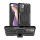 Gigapack Redmi Note 11 Pro Plus 5G Gigapack Defender szilikon telefonvédő ütésállóság, autógumi, FEKETE