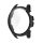 Gigapack Amazfit GTR 3 Pro Gigapack Műanyag keret ütésálló + kijelzővédő üveg FEKETE