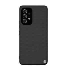   Nillkin Samsung A53 NILLKIN TEXTURED szilikon telefonvédő érdes felület, 3D, FEKETE