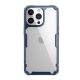 Nillkin iPhone 13 Pro NILLKIN NATURE PRO szilikon telefonvédő ütésállóság, légpárnás sarok, SÖTÉTKÉK