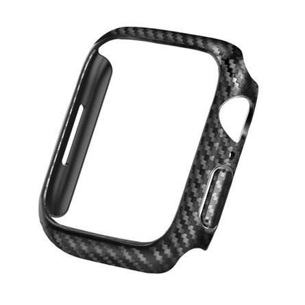 Gigapack Apple Watch Series 9 41mm Gigapack Műanyag keret BUMPER, karbon minta, FEKETE