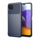 Gigapack Samsung A22 5G Gigapack szilikon telefonvédő ütésállóság, dombor minta, SÖTÉTKÉK