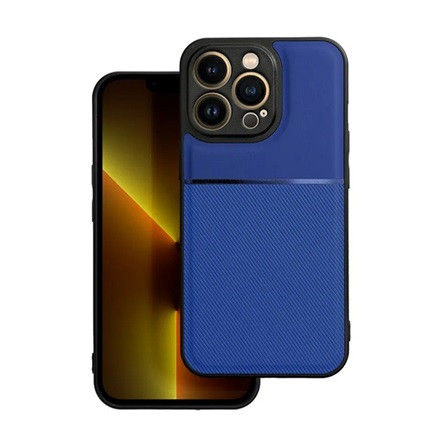 Gigapack iPhone 13 Pro Gigapack Szilikon telefonvédő ütésállóság, csíkos, SÖTÉTKÉK