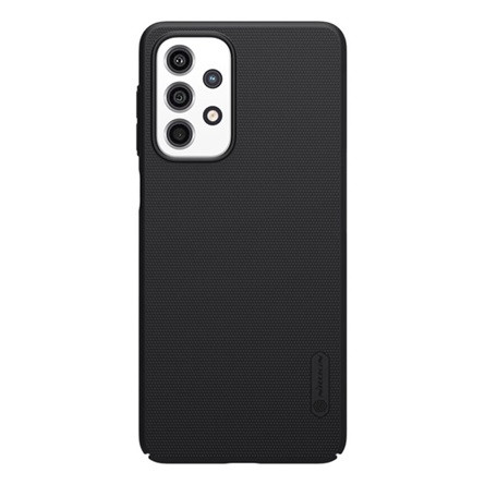 Nillkin Samsung A33 5G NILLKIN SUPER FROSTED műanyag telefonvédő gumírozott, érdes felület, FEKETE