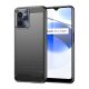 Gigapack Realme C35 Gigapack szilikon telefonvédő ütésállóság, karbon minta, FEKETE