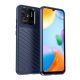 Gigapack Redmi 10C Gigapack Szilikon telefonvédő ütésállóság, dombor minta, SÖTÉTKÉK