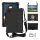 Gigapack Samsung Tab A8 10.5 WIFI (2021) Gigapack Defender szilikon telefonvédő ütésállóság, vállpánt, FEKETE