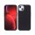 Gigapack iPhone 13 GIGAPACK szilikon telefonvédő matt, prémium, FEKETE