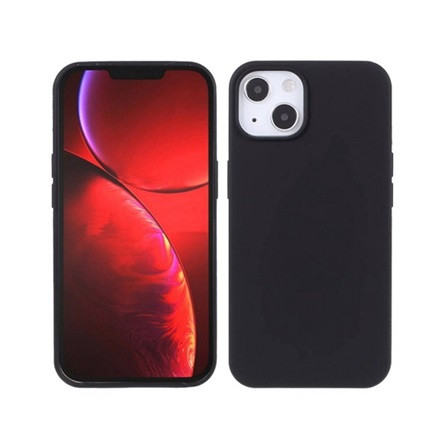 Gigapack iPhone 13 GIGAPACK szilikon telefonvédő matt, prémium, FEKETE