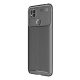 Gigapack Redmi 10A Gigapack Szilikon telefonvédő ütésállóság, karbon minta, FEKETE