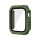 Gigapack Apple Watch Series 2 42mm Gigapack Műanyag keret ütésálló + kijelzővédő üveg SÖTÉTZÖLD