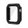Gigapack Apple Watch Series SE 2 44mm Gigapack Műanyag keret ütésálló + kijelzővédő üveg FEKETE