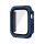 Gigapack Apple Watch Series 2 42mm Gigapack Műanyag keret ütésálló + kijelzővédő üveg SÖTÉTKÉK
