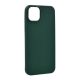Gigapack iPhone 14 Plus Gigapack Szilikon telefonvédő matt SÖTÉTZÖLD