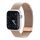 Dux Ducis Apple Watch Series 10 42mm DUX DUCIS pótszíj egyedi méret, mágneses, ARANY
