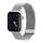 Dux Ducis Apple Watch Series 10 42mm DUX DUCIS pótszíj egyedi méret, mágneses, EZÜST
