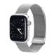 Dux Ducis Apple Watch Series 10 42mm DUX DUCIS pótszíj egyedi méret, mágneses, EZÜST