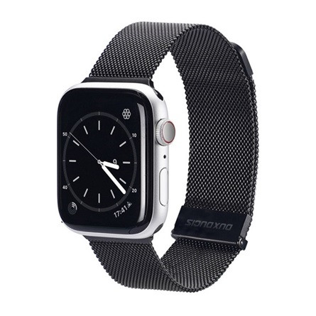 Dux Ducis Apple Watch Series 10 46mm DUX DUCIS pótszíj egyedi méret, mágneses, FEKETE