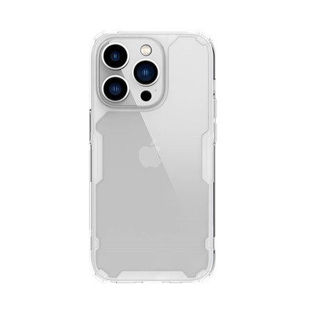 Nillkin iPhone 14 Pro Max NILLKIN NATURE PRO szilikon telefonvédő ütésállóság, légpárnás sarok, ÁTLÁTSZÓ