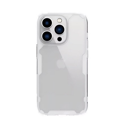 Nillkin iPhone 14 Pro NILLKIN NATURE PRO szilikon telefonvédő ütésállóság, légpárnás sarok, ÁTLÁTSZÓ
