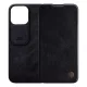 Nillkin iPhone 14 Pro Max NILLKIN QIN PRO tok álló, bőr hatású FLIP, kameravédő, FEKETE