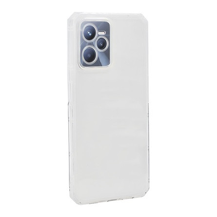 Gigapack Realme C35 Gigapack szilikon telefonvédő ütésállóság, légpárnás keret, ÁTLÁTSZÓ