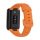 Gigapack Xiaomi Mi Band 7 Pro Gigapack pótszíj egyedi méret, szilikon, NARANCSSÁRGA